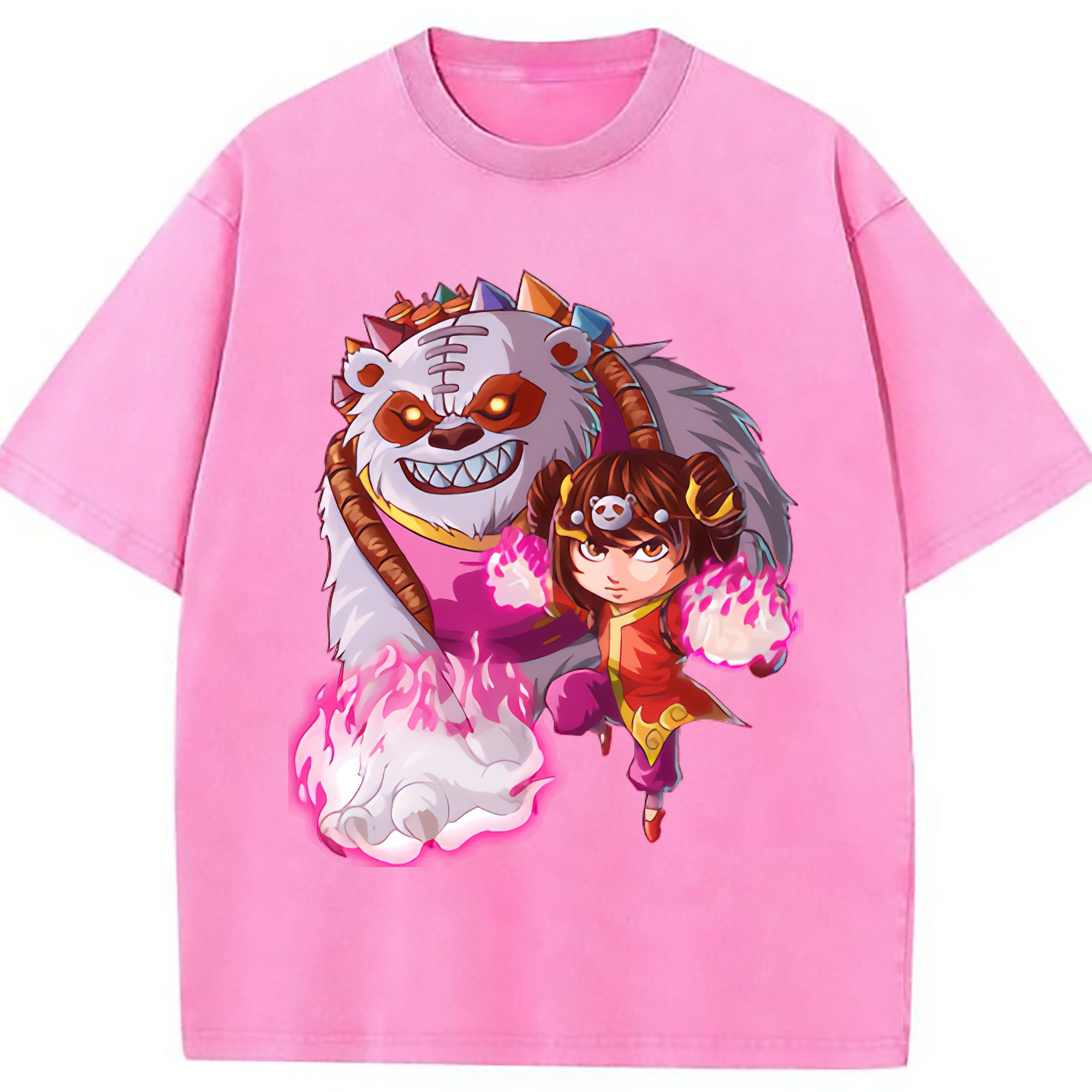 （画像用） リーグ・オブ・レジェンド League of Legends LOL 綿100% ヴィンテージ風 半袖Tシャツ（フロントプリント）